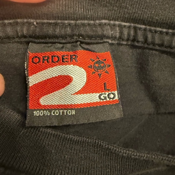 Men’s Phuket Island Black with white Graphics short sleeve T-Shirt Size large - Picture 7 of 8